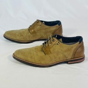 Ashford Hayes Southen Derby Shoes Men's 13 Tan Canvas 055056